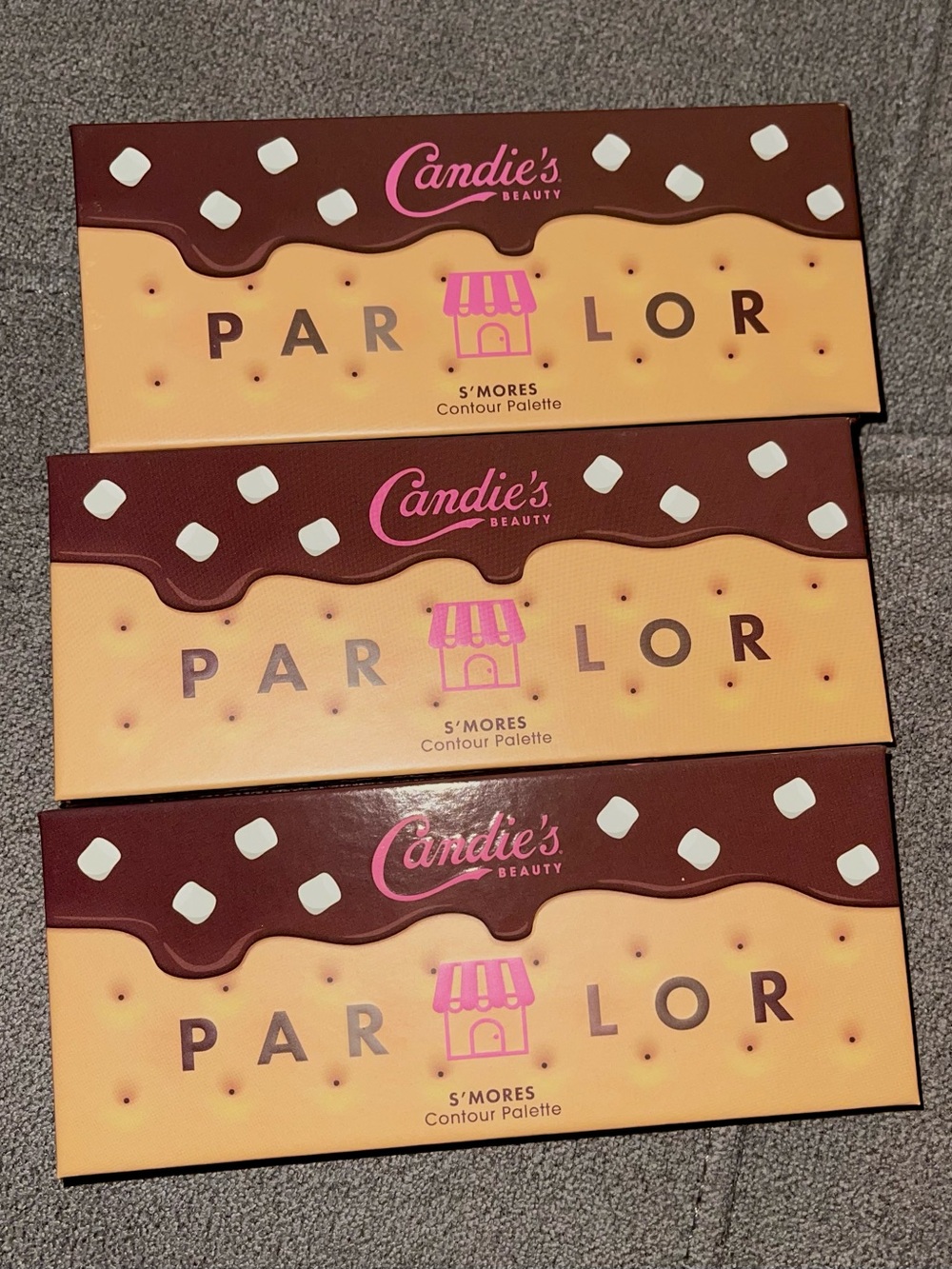 NEW! (3) CANDIE’S BEAUTY PARLOR S’MORES CONTOUR PALETTE